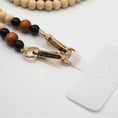 Geef foto weer in Gallery viewer, Telefoonsnoer met Houten Kralen | Universeel - Zivē