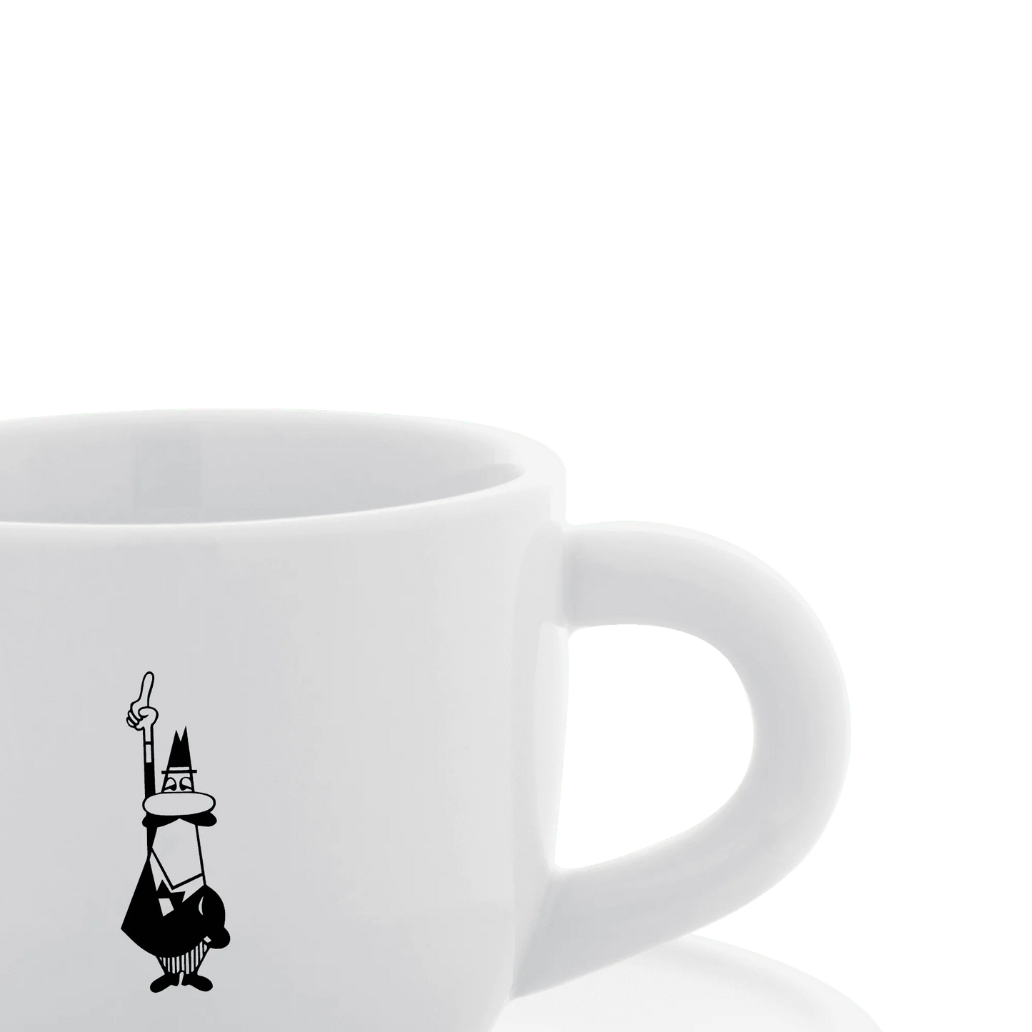 Bialetti koffiekop met schotel - Zivē
