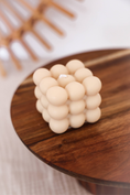 Geef foto weer in Gallery viewer, Kubus kaars met bubbels | Blauw of Beige - Zivē