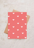 Geef foto weer in Gallery viewer, Wenskaart | Hartjes - Zivē