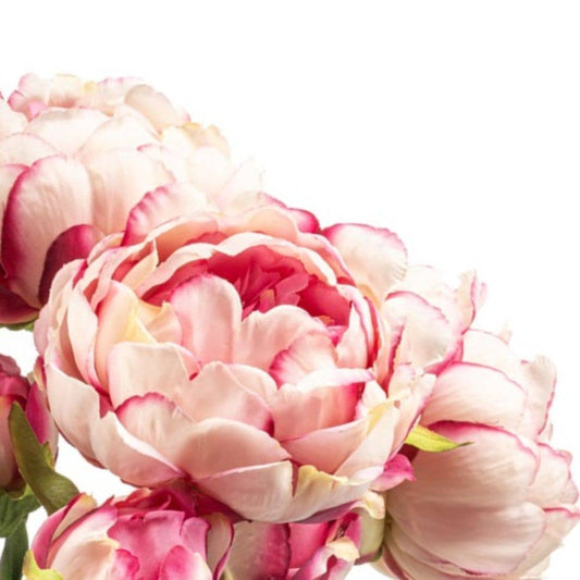 Kunst Pioenrozen Boeket | Roze - Zivē