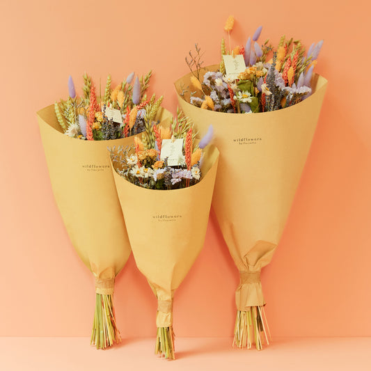 Gedroogd veldboeket – Lavender Peach