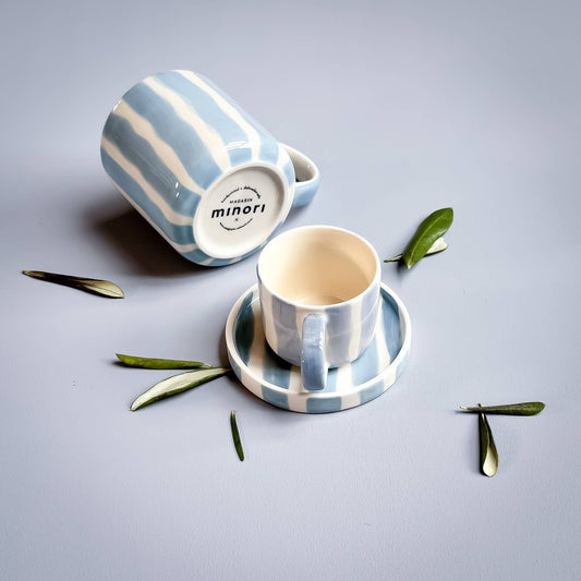 Beker Strepen | Azzurro