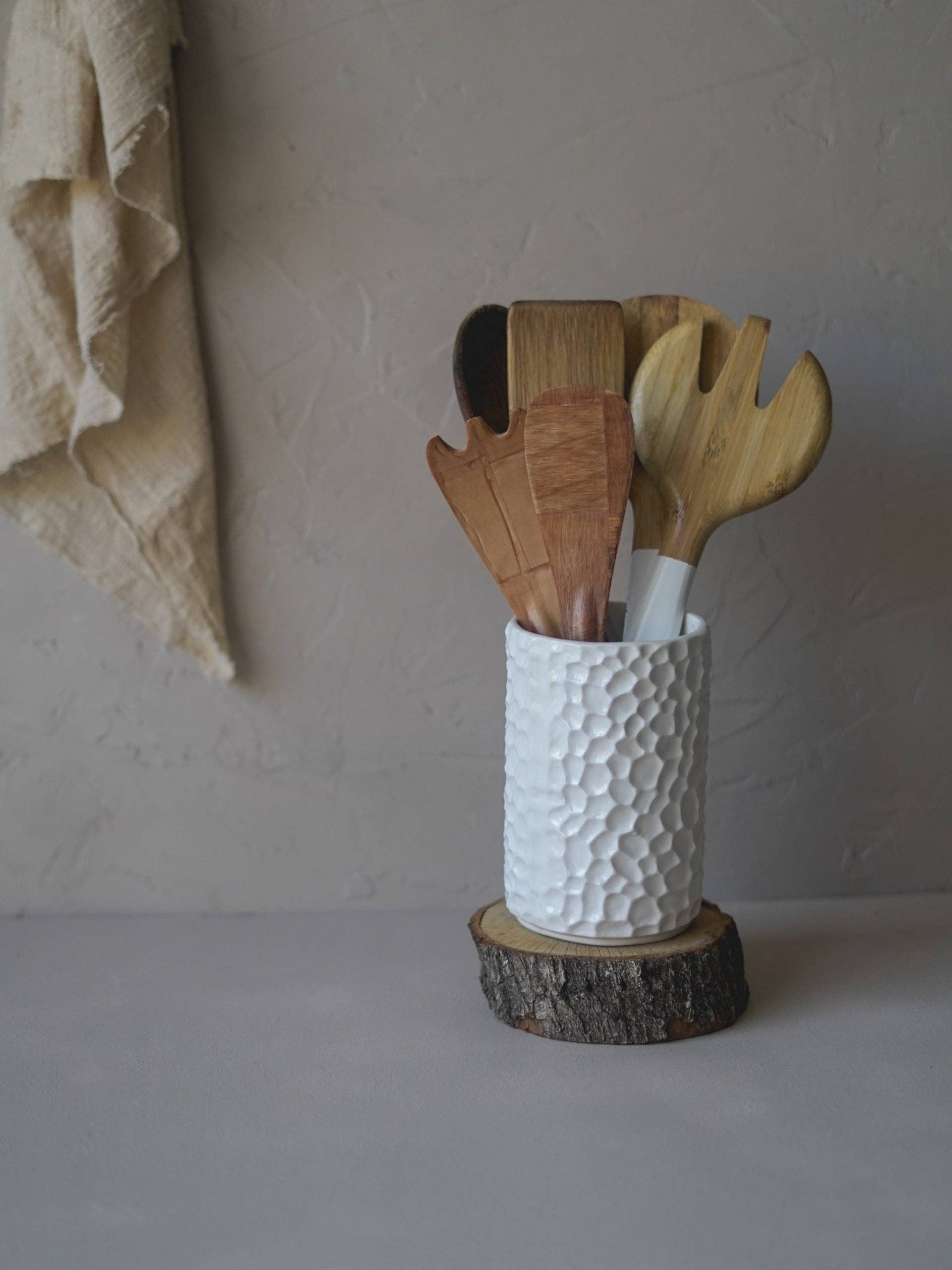 Vaas met gespikkeld relief - Zivē