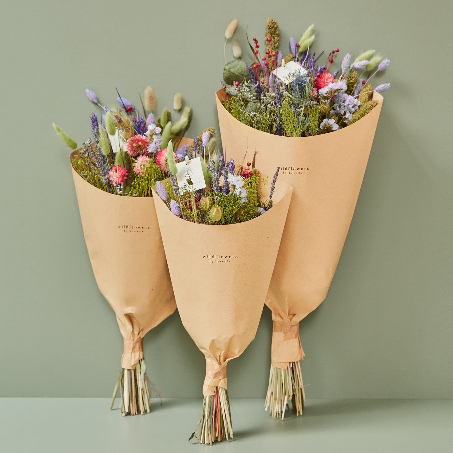 Gedroogd veldboeket – Purple Dusk - Zivē