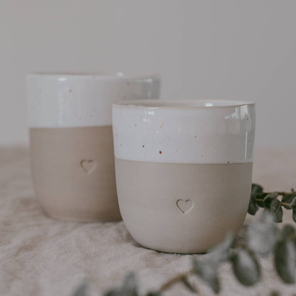 Mok 'Hart' | 150ml - Zivē