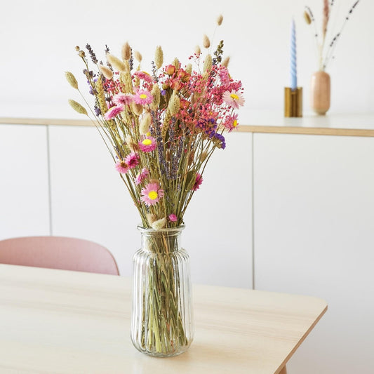 Gedroogd veldboeket – Pink