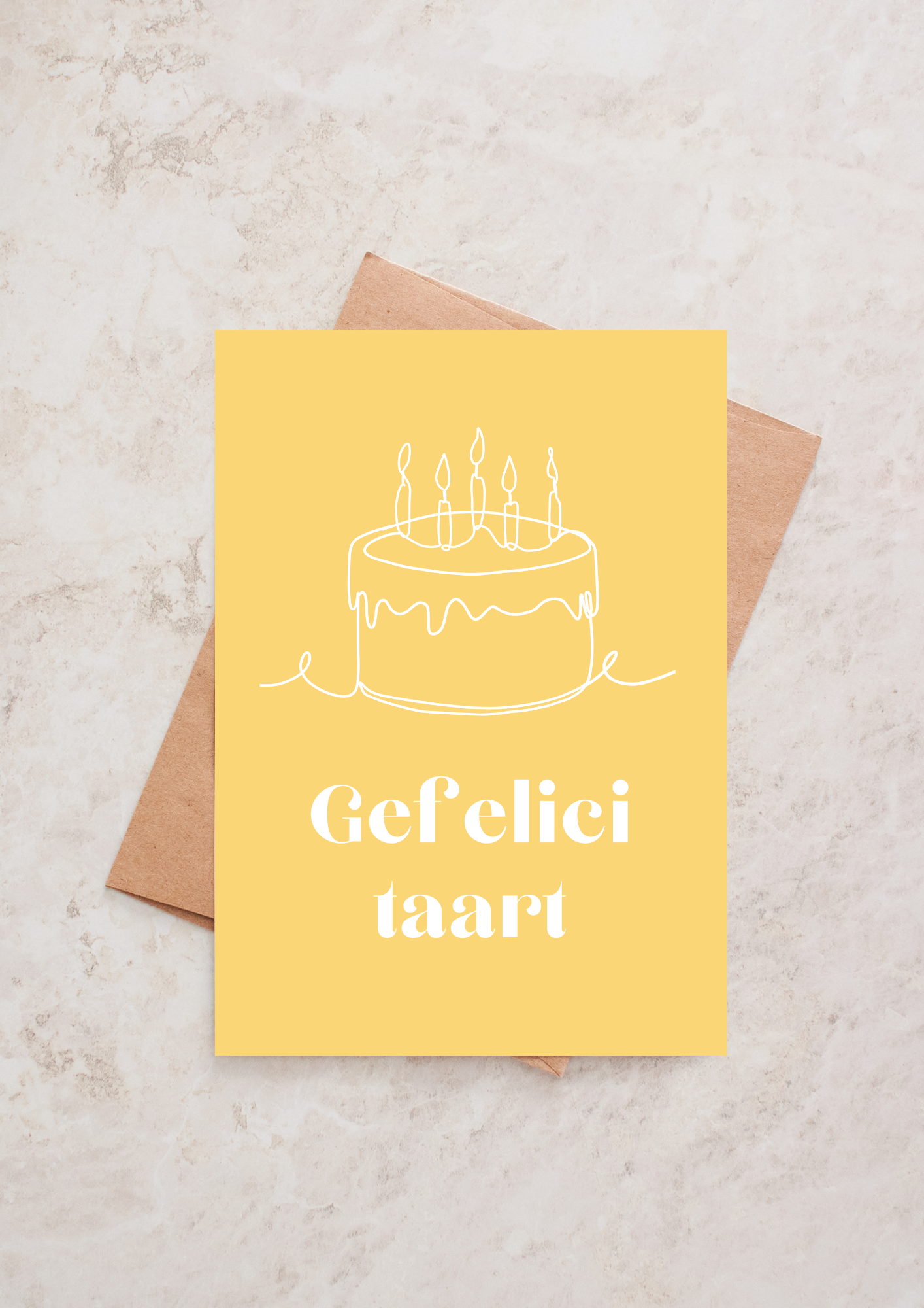 Verjaardagskaart | Gefelicitaart - Zivē