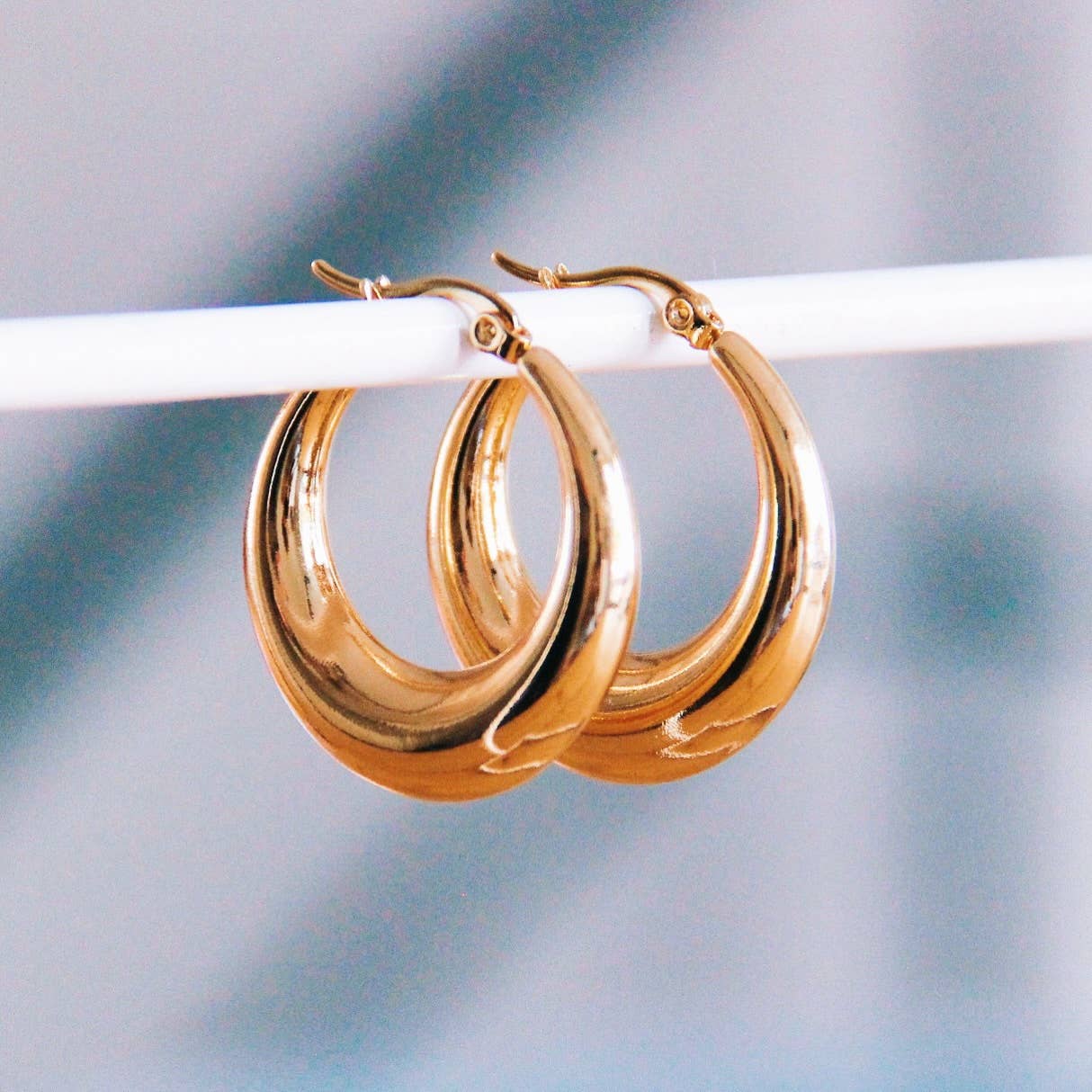 Statement Hoops | Groot - Zivē