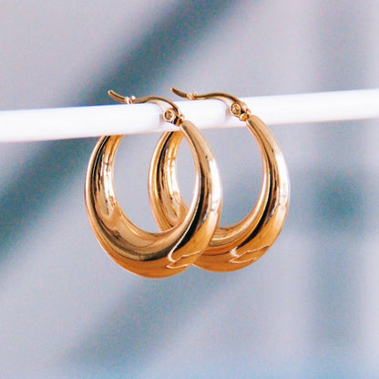 Statement Hoops | Groot - Zivē