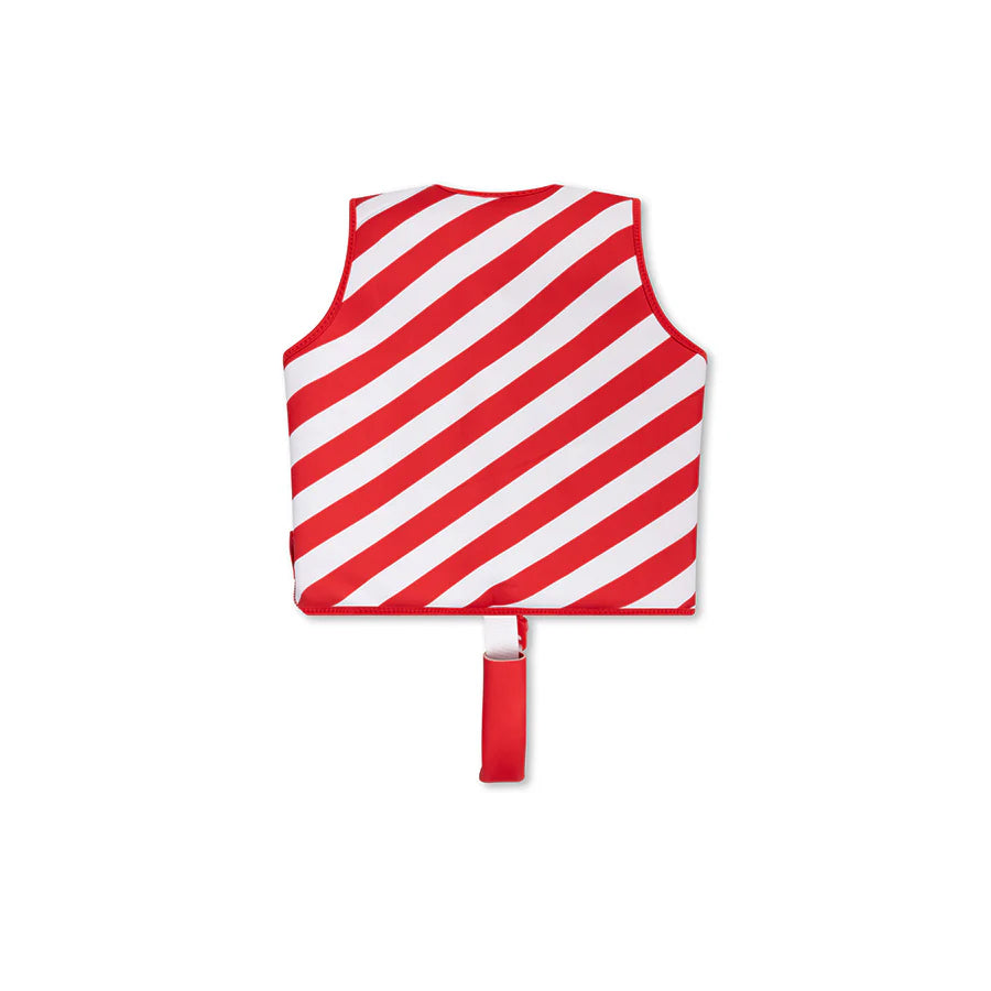 Zwemvest Crabby Wit/Rood | 1-2 jaar