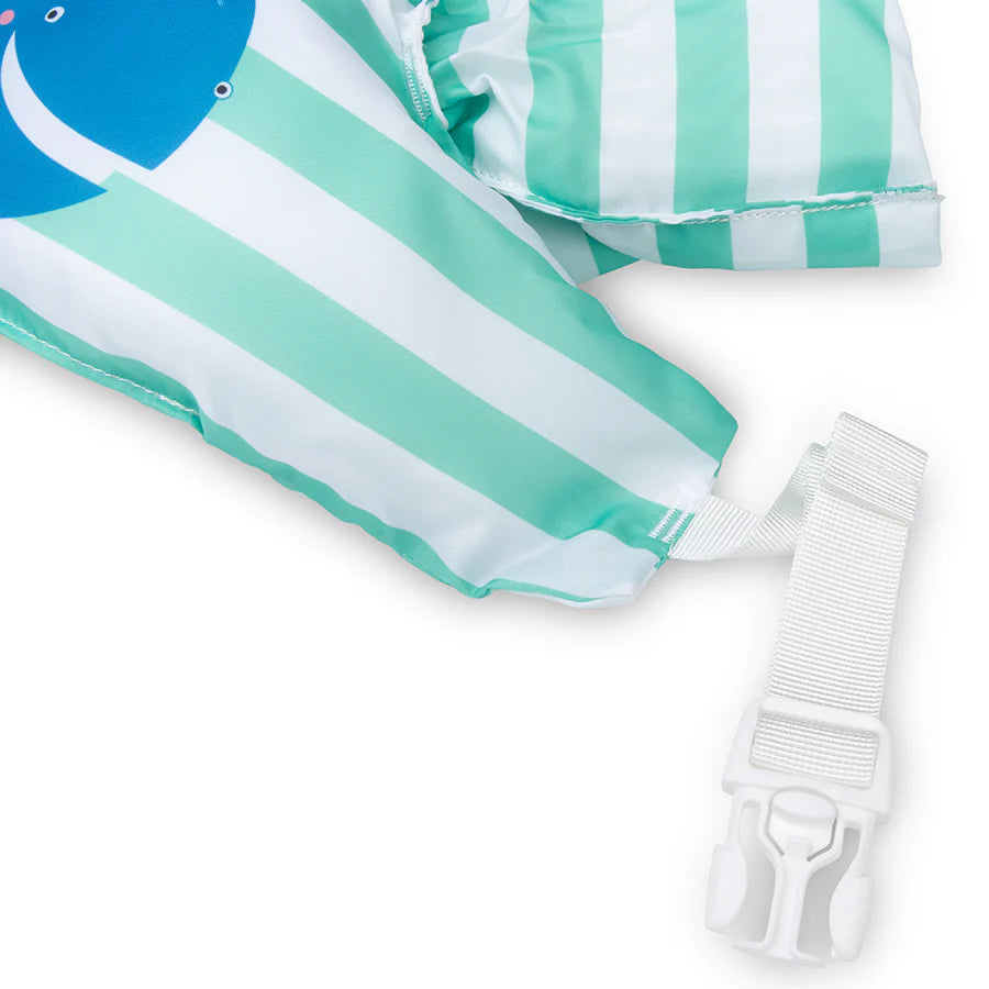 Puddle Jumper Whaley Groen/blauw | 15-30 kg