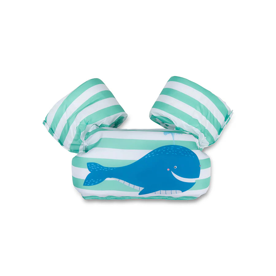 Puddle Jumper Whaley Groen/blauw | 15-30 kg - Zivē
