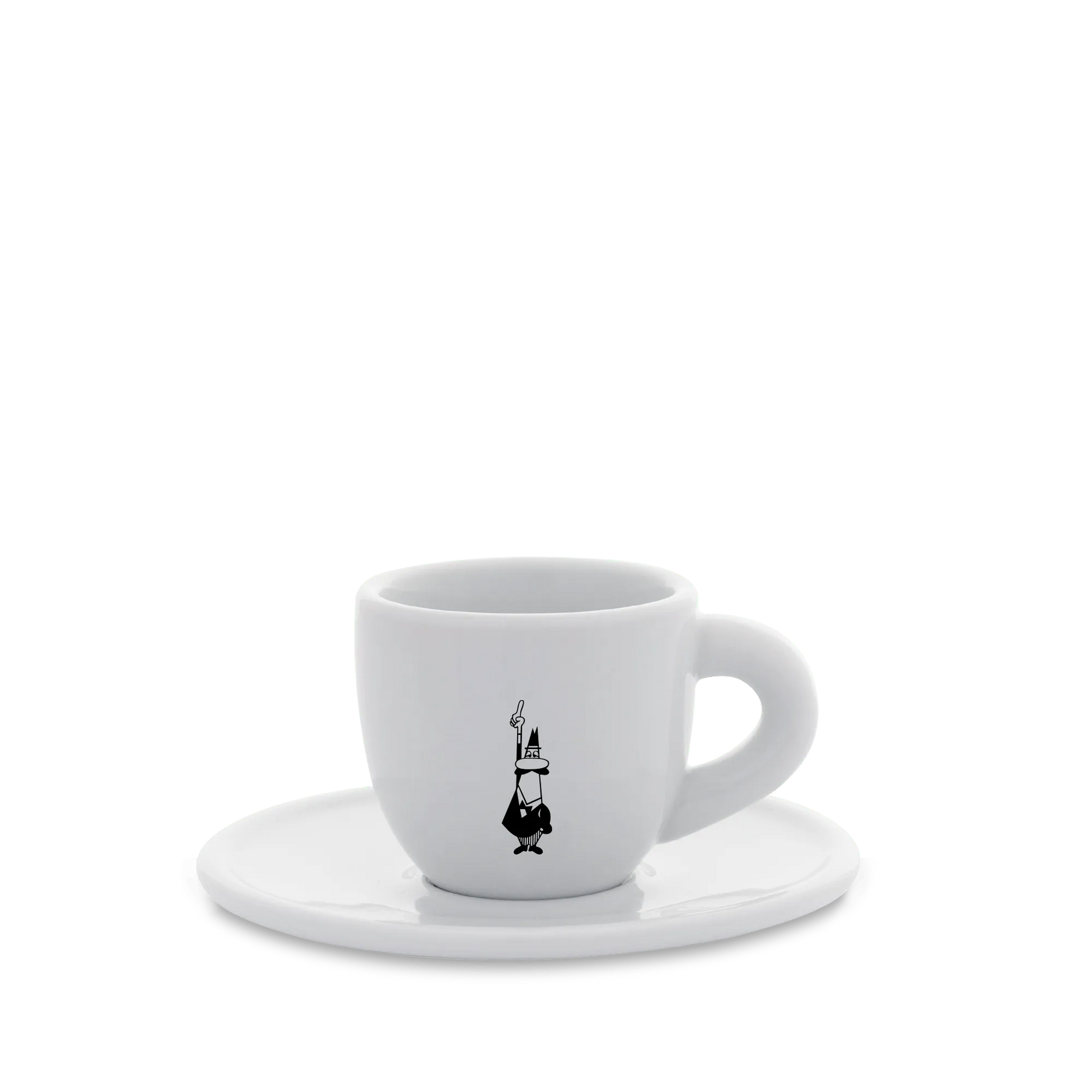 Bialetti koffiekop met schotel - Zivē