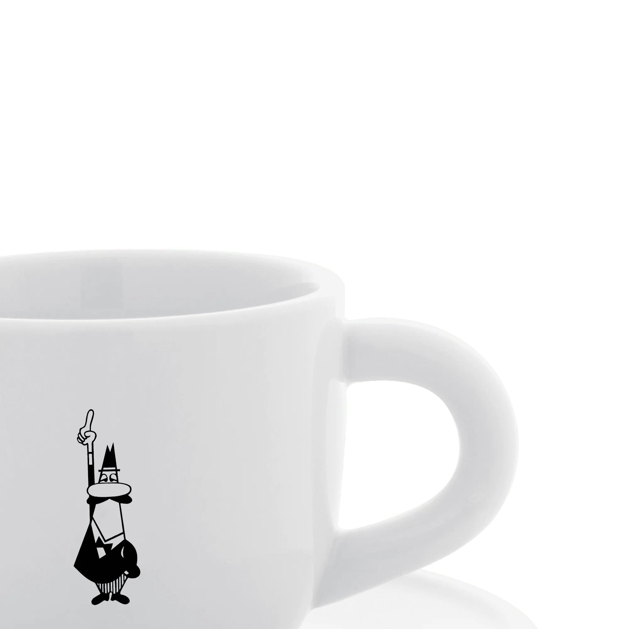 Bialetti koffiekop met schotel