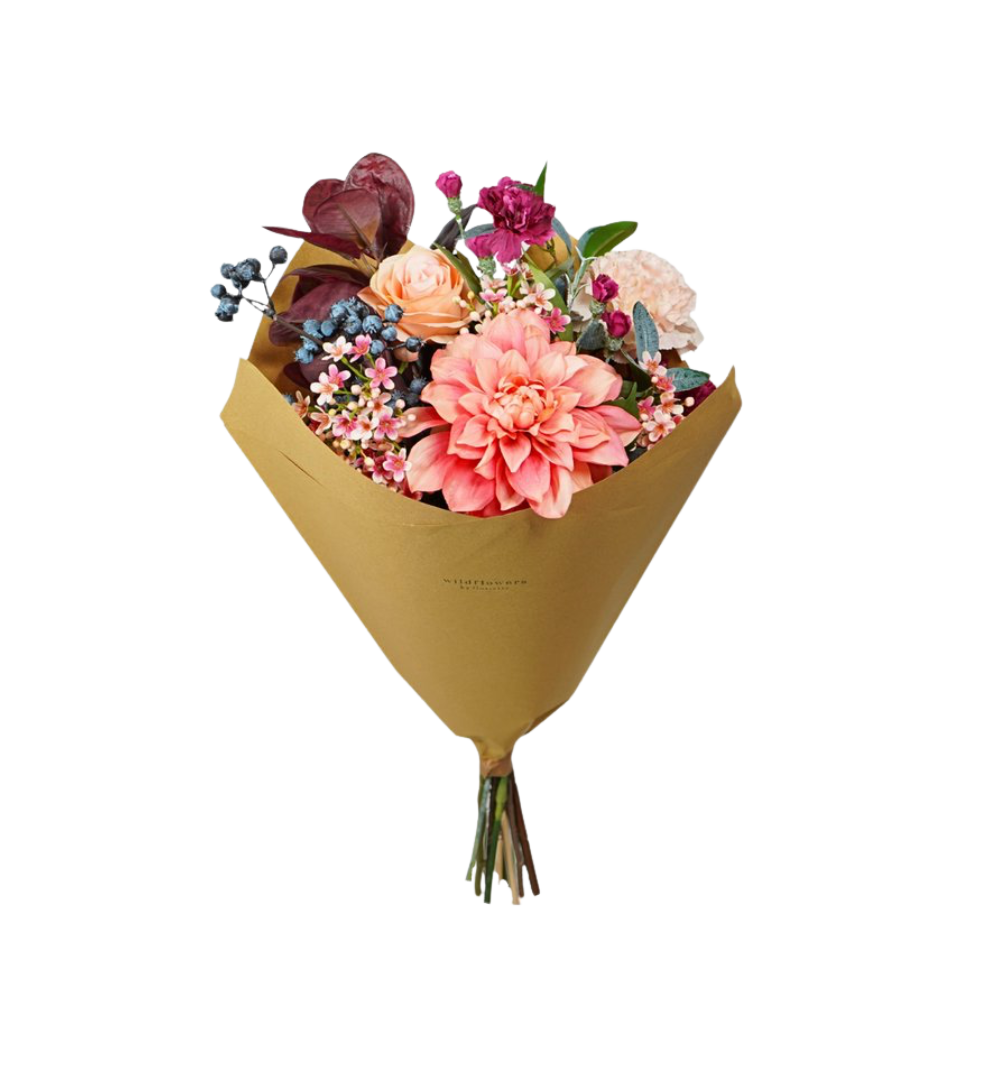 Zijdenbloemen Boeket | Burgundy - Zivē