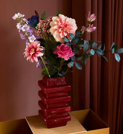 Zijdenbloemen Boeket | Purple Glow - Zivē