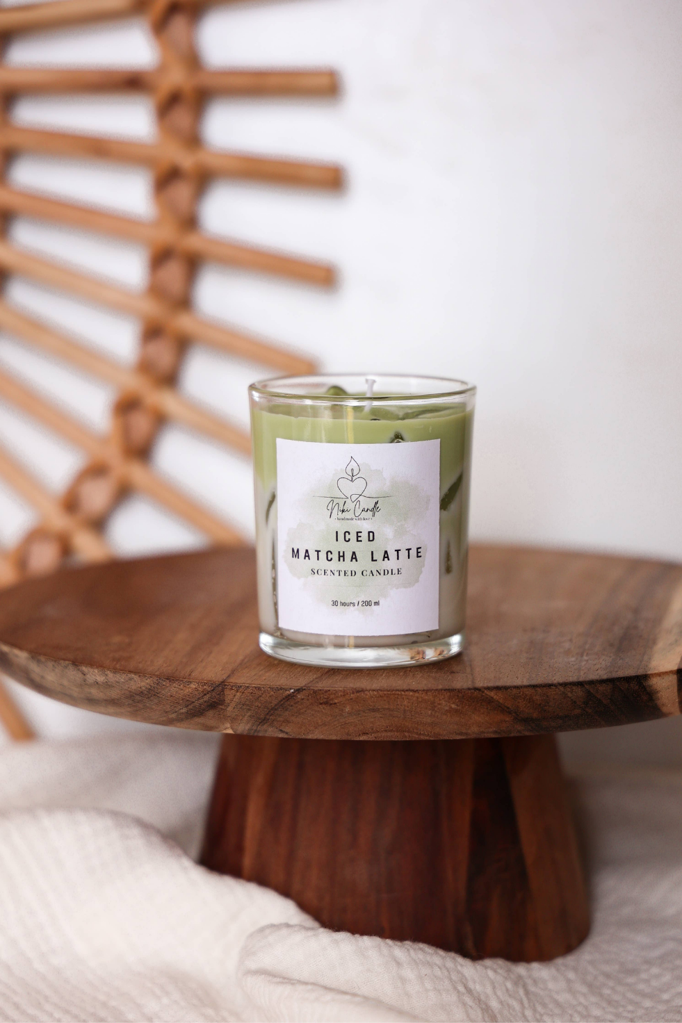 Kaars | Iced Matcha Latte - Zivē