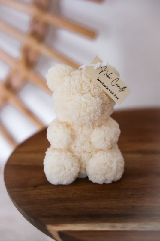 Teddykaars met rozen