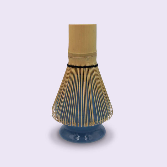 Matcha bezemhouder (Kusenaoshi) | Blauw