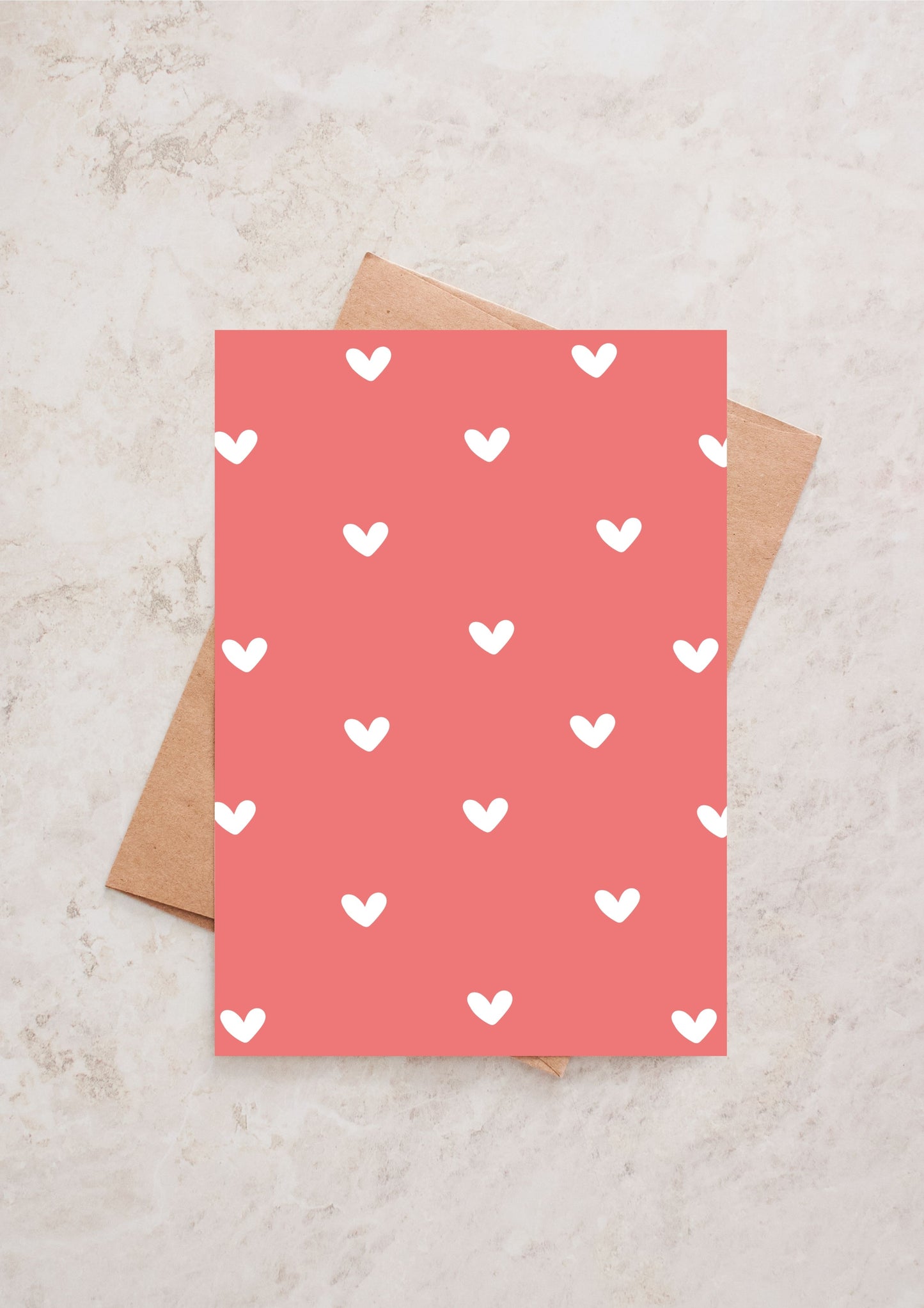 Wenskaart | Hartjes - Zivē