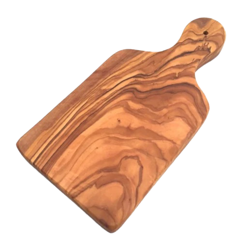 Olijfhouten Snijplank met Handvat