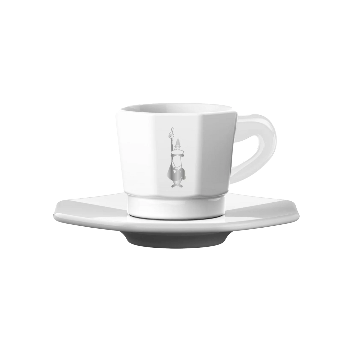 Bialetti schotel Perfetto Moka | Wit | Set van 4 - Zivē
