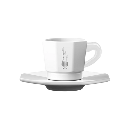 Bialetti schotel Perfetto Moka | Wit | Set van 4 - Zivē