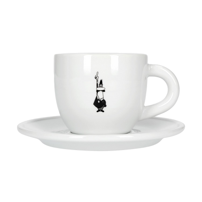 Bialetti cappuchinokop met schotel - Zivē