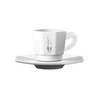 Bialetti schotel Perfetto Moka | Wit | Set van 4 - Zivē