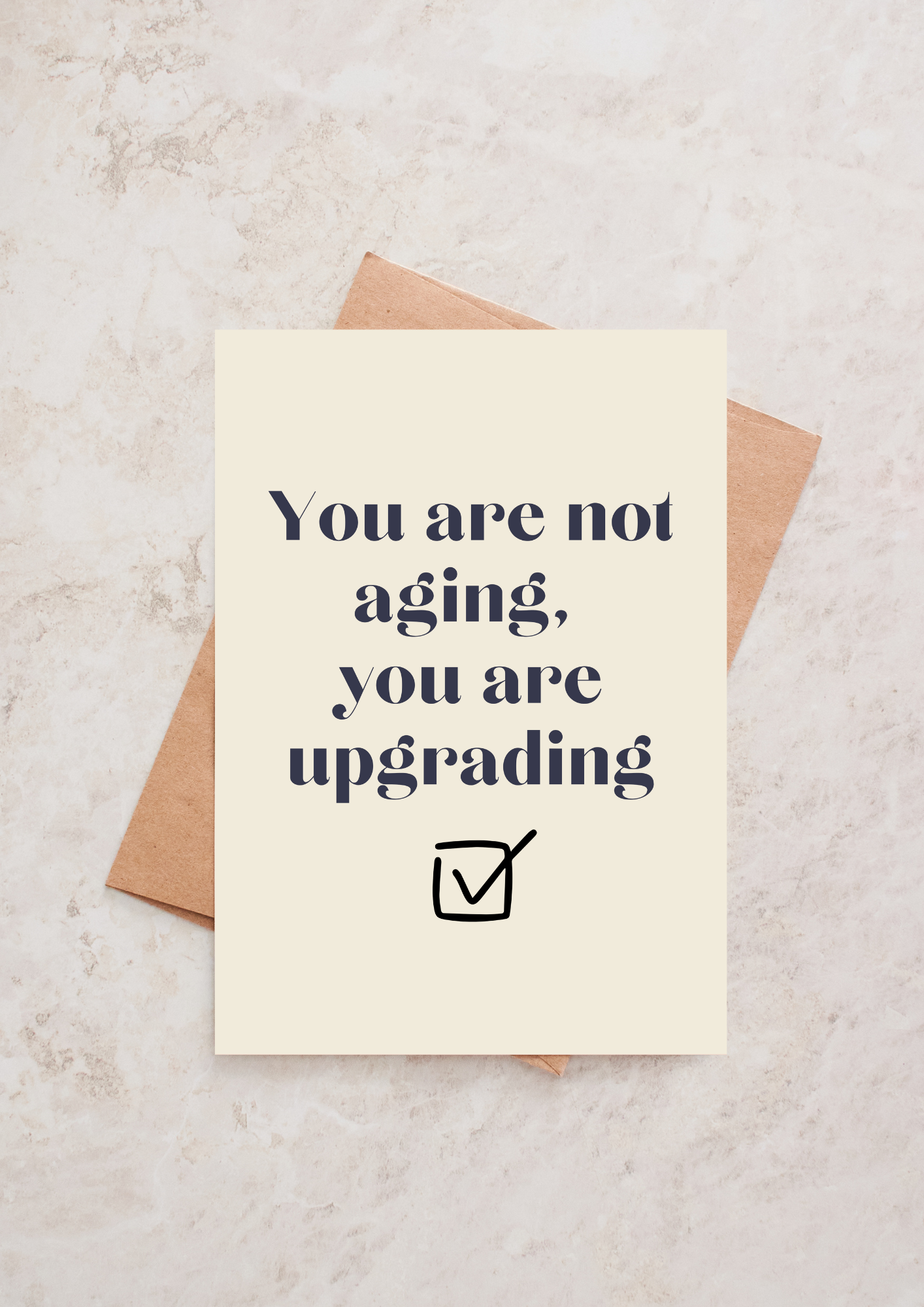 Verjaardagskaart | Upgrading - Zivē