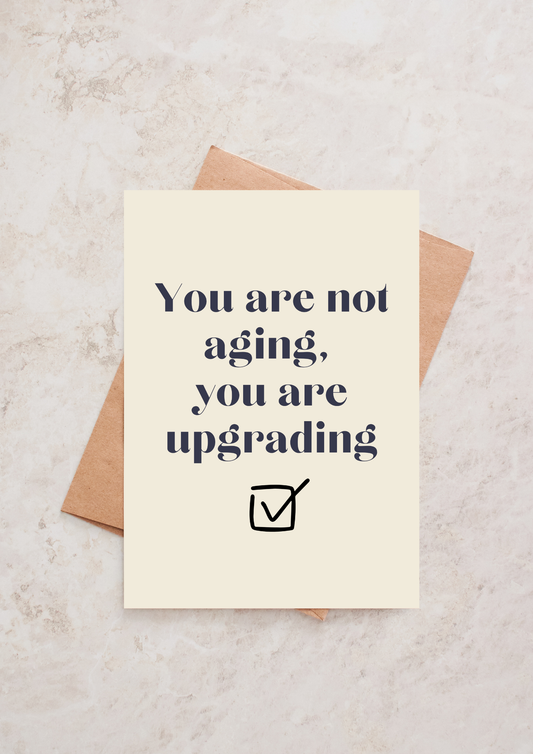Verjaardagskaart | Upgrading