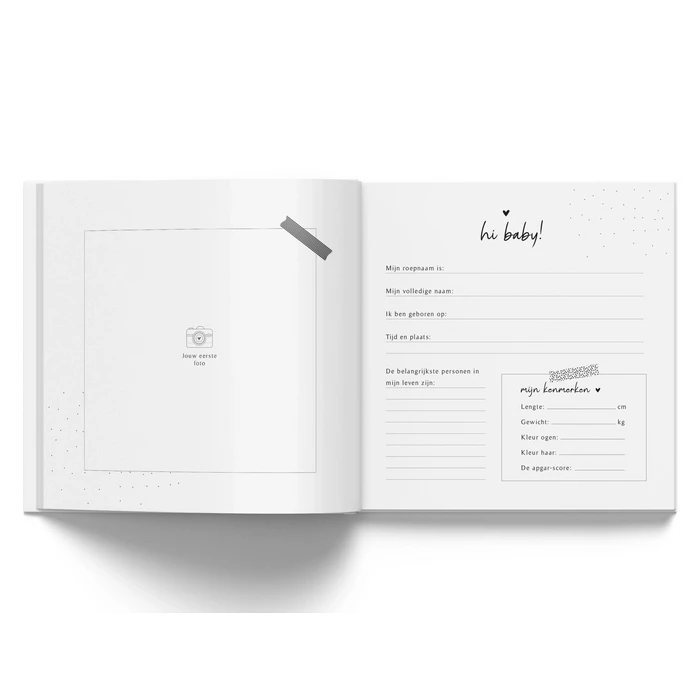 Mijn kraambezoek boek