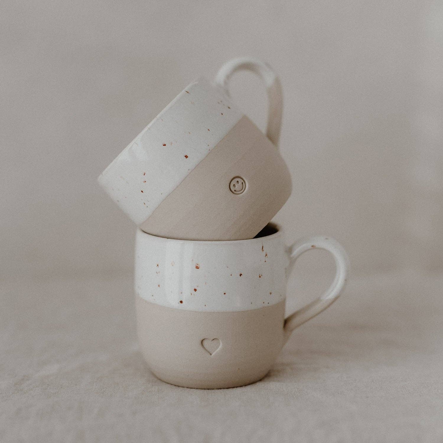 Kleine Cappuccinomok Smiley | ca. 150ml - Zivē