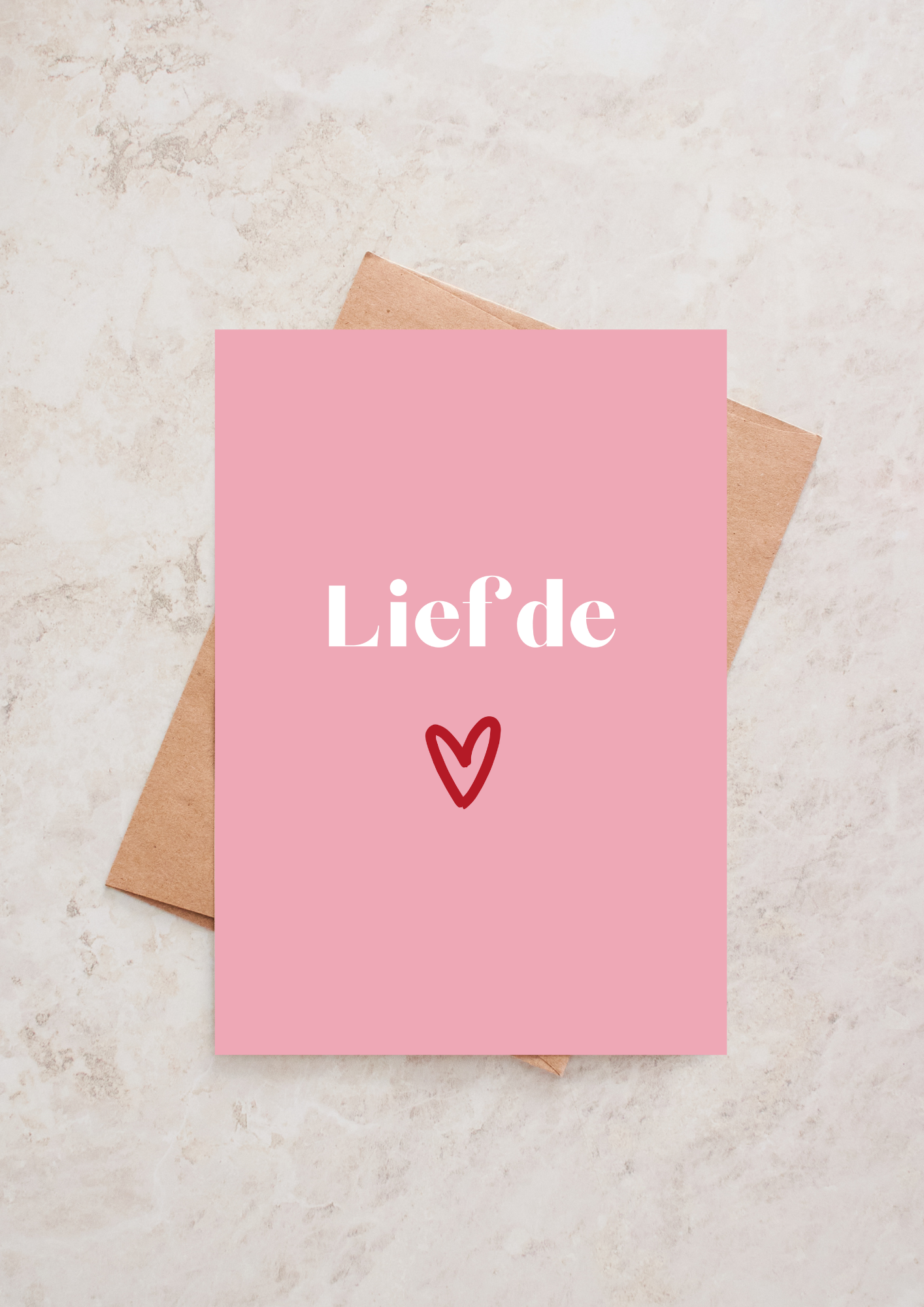 Wenskaart | Liefde - Zivē