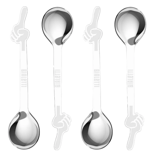 Bialetti Koffielepelset – Omino | Set van 4