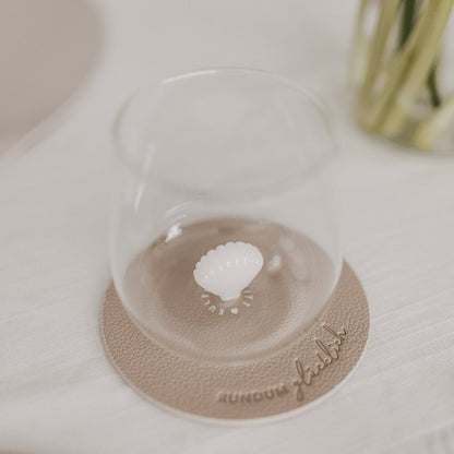 Drinkglas met schelpfiguur - ZivēDrinkglas met schelpfiguurDrinkglas met schelpfiguur