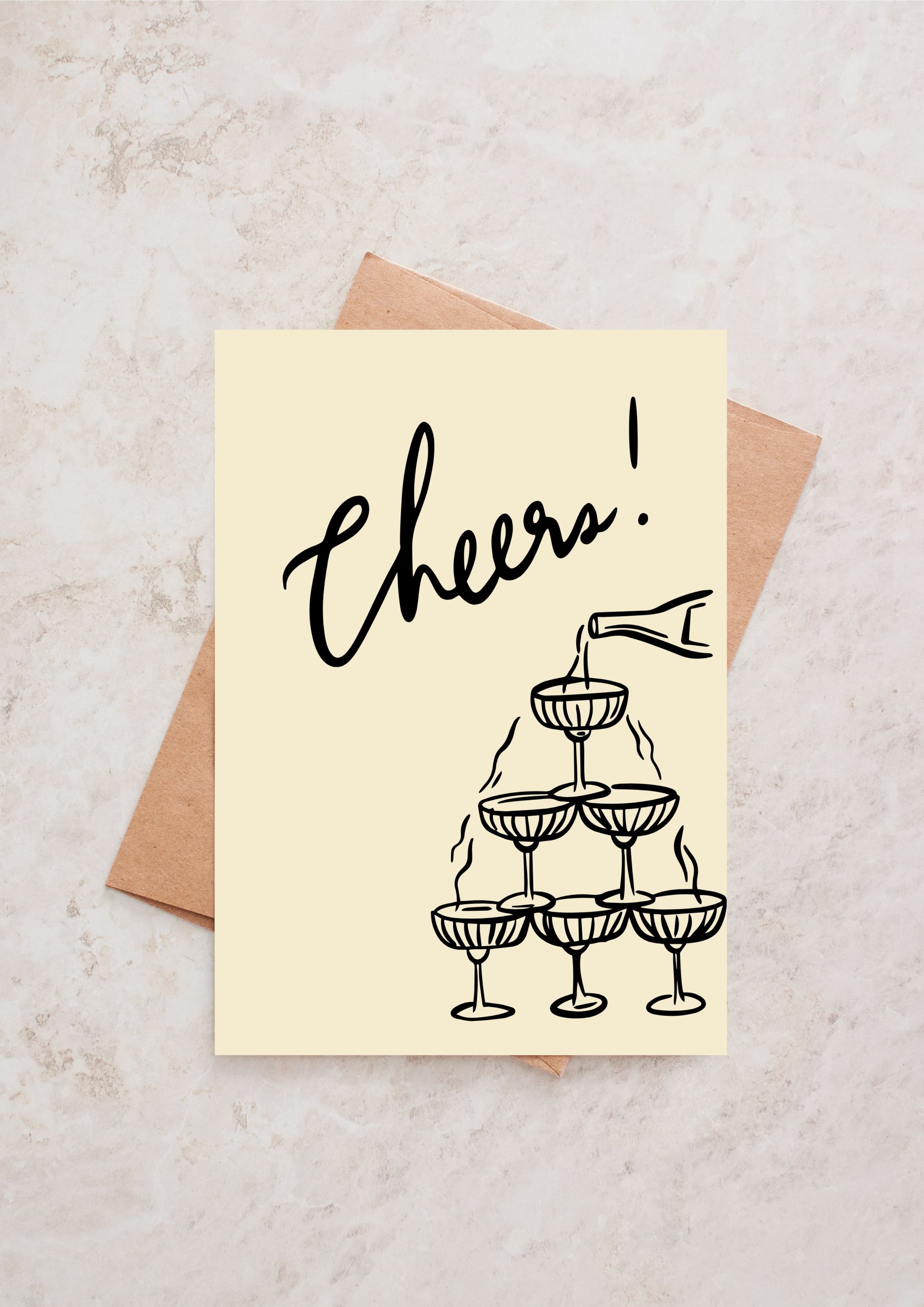 Wenskaart | Cheers