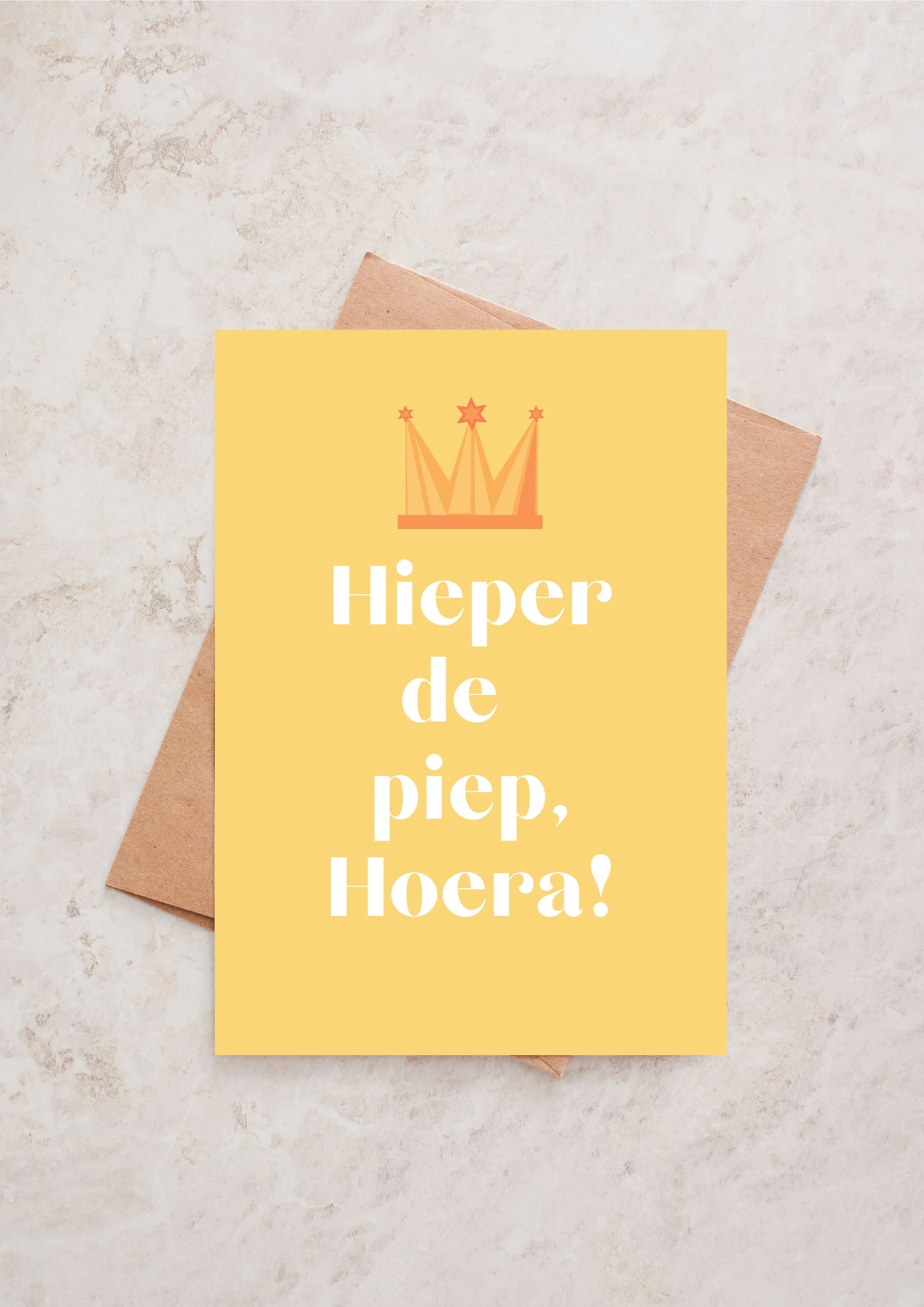 Wenskaart | Hieper de piep - Zivē