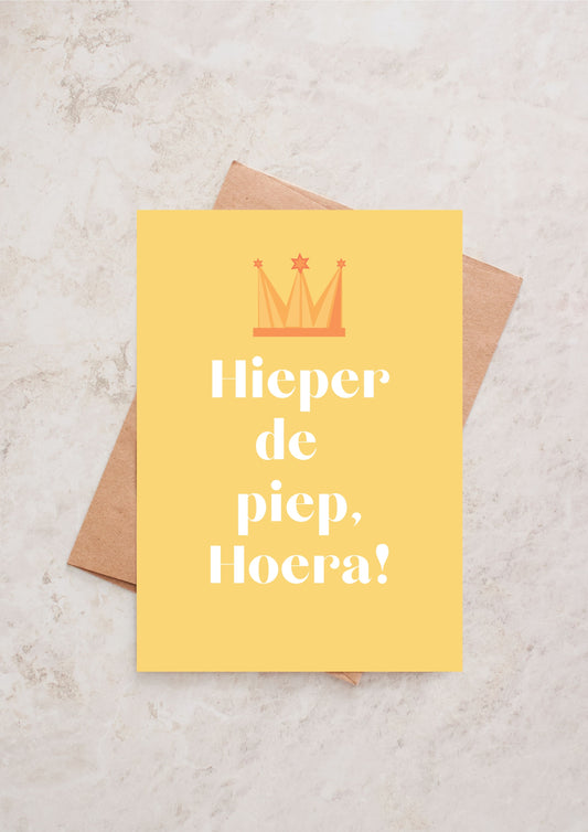 Wenskaart | Hieper de piep