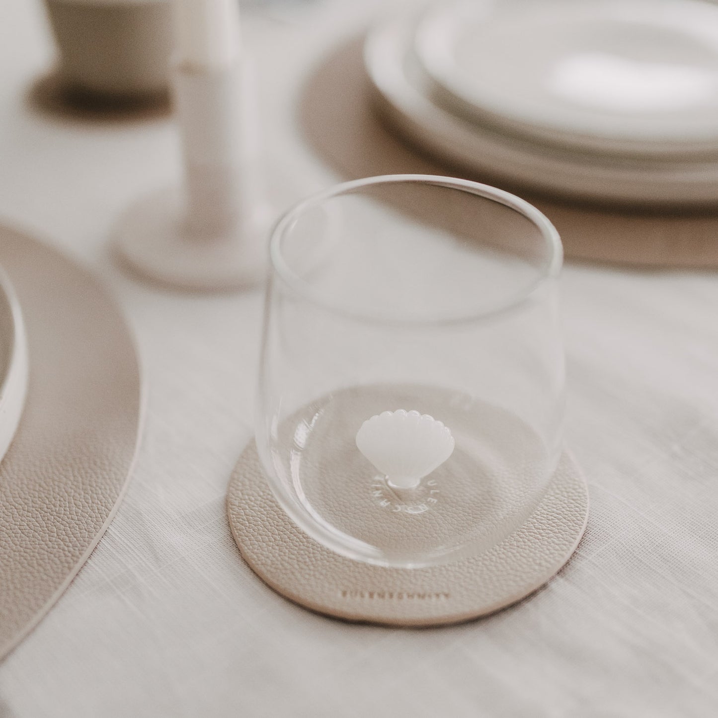 Drinkglas met schelp | 420 ml