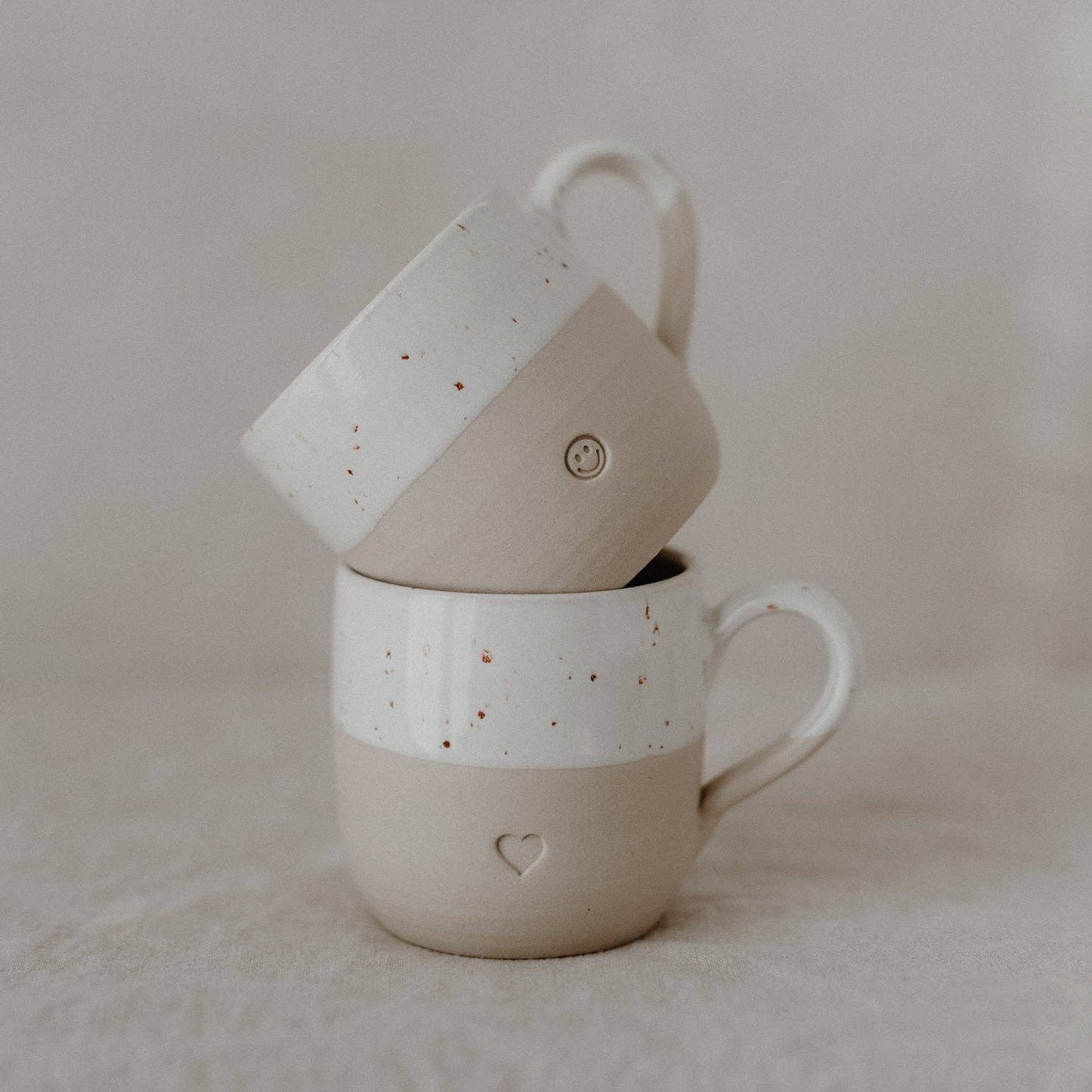 Kleine Cappuccinomok Smiley | ca. 150ml - Zivē
