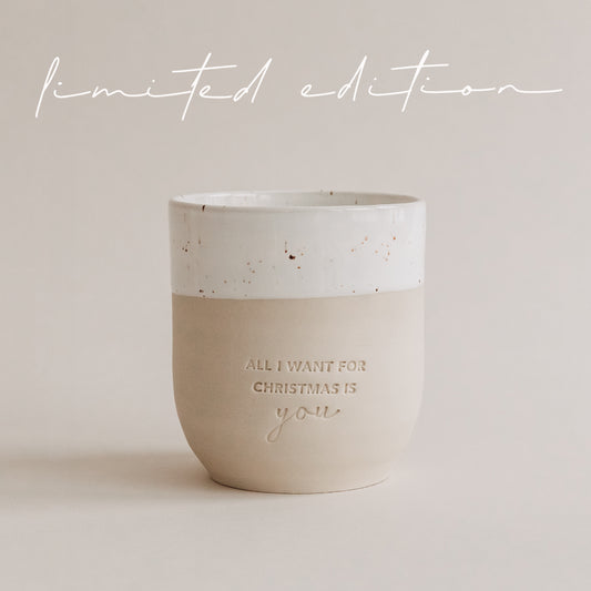 Limited Edition Mok "All I want for christmas is you" | Ca. 320ml