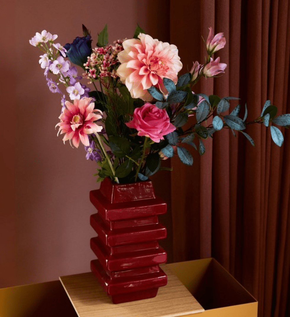 Zijde bloemen Boeket | Purple Glow - Zivē